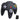 Thumbnail for Black wireless gaming controller compatible with the Nintendo 64 (N64) with colourful buttons on a white background
