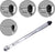 28-210Nm Ratchet Torque Wrench 1/2inch Wheel Bolt Wheel Nut Wrench 460mm with Extension & Wheel Bolt Sockets 17mm/19mm/21mm & Case from NSE Imports #4.