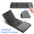 Foldable keyboard with touchpad on a white background, designed for Samsung devices.
