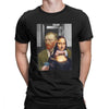 Thumbnail for Van Gogh Takes Mona Lisa  Hostage Classical Art Funny Mens Tee Boys Tee Humourous Modern Art Mona Lisa Tee Van Gogh Tee from NSE Imports #1.