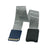SD to TF card extender with ribbon cable on a white background