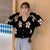 Daisy Print Women's Cardigan: Korean Style V-neck Knitted Cardigan with Floral Print from NSE Imports #22.