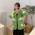 Fluffy Sheep Cardigan: Sheep print with a tufted texture from NSE Imports #23.