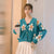 Daisy Print Women's Cardigan: Korean Style V-neck Knitted Cardigan with Floral Print from NSE Imports #24.