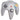 Thumbnail for Grey wireless gaming controller compatible with the Nintendo 64 (N64) with colourful buttons on a white background
