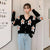 Daisy Print Women's Cardigan: Korean Style V-neck Knitted Cardigan with Floral Print from NSE Imports #26.