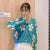 Daisy Print Women's Cardigan: Korean Style V-neck Knitted Cardigan with Floral Print from NSE Imports #30.