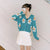 Daisy Print Women's Cardigan: Korean Style V-neck Knitted Cardigan with Floral Print from NSE Imports #31.