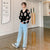 Daisy Print Women's Cardigan: Korean Style V-neck Knitted Cardigan with Floral Print from NSE Imports #32.