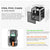 3D printer with text highlighting features on a white background