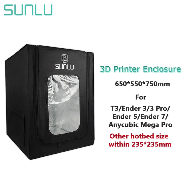 SUNLU 3D Printer Enclosure: Ideal for Ender 3/Ender 5 or similar upto 235mm² bed from NSE Imports #8.