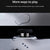 Close-up of gaming controller buttons with text about features.