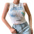 Pegasus Dreams in Heaven - Super Cute Ribbed Cropped Sleeveless Women's Tee from NSE Imports #35.