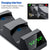 PS4 Controller Charger Station: with 4 Micro USB Charge Dongles Dual Charging for Playstation 4 from NSE Imports #7.