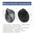 ZELOTES F-26C Vertical Ergonomic Mouse: 2.4GHz BT Wireless Vertical Mouse 3200DPI from NSE Imports #10.