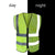 Unisex High Visibility Sleeveless Waistcoat with reflective stripes. Ideal for Security, Warehouse Workers, Cycling from NSE Imports #4.