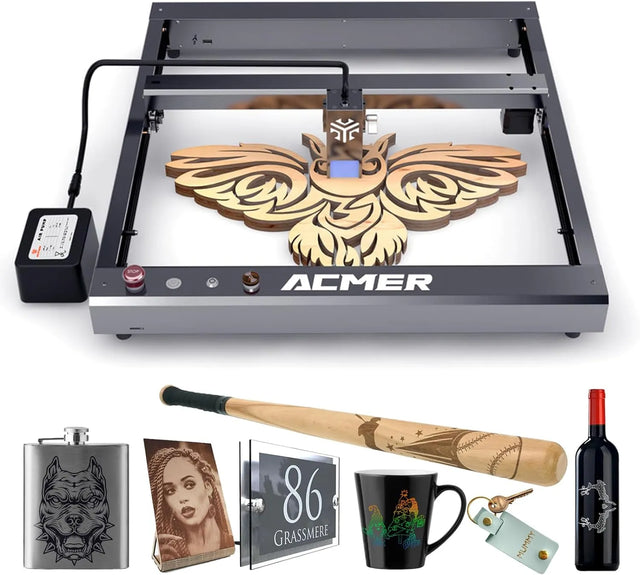 ACMER P2 10w Laser Engraver: 420*400mm Engraver, High speed engraving from NSE Imports #2.