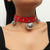 Cat Bell Collar Choker - Gothic Punk Rock PU Leather Cosplay Necklace from NSE Imports #12.