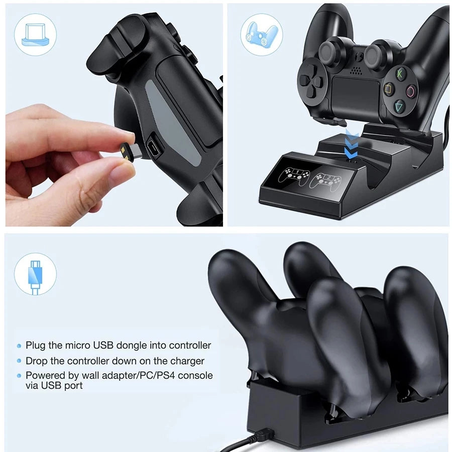 Wall charger online for ps4 controller