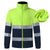 Unisex High Visibility Fleece Jacket: With reflective strips, great for outdoor work from NSE Imports #2.