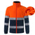 Unisex High Visibility Fleece Jacket: With reflective strips, great for outdoor work from NSE Imports #4.