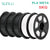 Spools of PLA META filament with SUNLU branding on a white background
