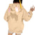 Cute Bunny Rabbit Women's Hoodie: Face and ears on the hood make this casual top fun from NSE Imports #35.