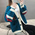 Strawberry Gum Cheerleader Student Uniform Women's Cardigan Korean Style V-neck Knitted Female Casual Kawaii Geek