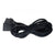 A coiled black cable 3 meters in length with 15 pin connectors suitable for use with Neo Geo consoles.  
