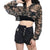 Mesh Camouflage Women's Crop Top See-Thru Sheer Sexy Hooded Women's Hoodie Cropped Streetwear from NSE Imports #37.