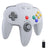 Wireless N64 style controller for PC and Switch: 2.4Ghz USB, Enjoy wire free retro gaming!