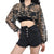 Mesh Camouflage Women's Crop Top See-Thru Sheer Sexy Hooded Women's Hoodie Cropped Streetwear from NSE Imports #38.