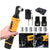 100NM 3/8" Cordless Electric Ratchet Wrench: 90° Right Angle Power Tool with 2x 12V Batteries, Charger & Sockets
