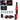 Thumbnail for A cordless ratchet wrench tool set shown on a white background, including the orange-and-black ratchet, two 21V MAX batteries, a black carrying case with TQOQT branding, five socket sizes (9mm, 11mm, 12mm, 14mm, 15mm, 17mm), a power adapter, and two inset photos demonstrating the tool in use on a car engine.