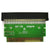 A bare PCB adapter for playing 72 pin Nintendo NES game cartridges on a 60 pin Nintendo Famicom Console, shown on a white background.