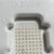 Close-up of a BGA64 component on a white background