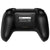 Black gaming controller with visible branding on a white background