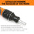 SHEFFIELD S056511 Dual Drive 6x Speed Ratcheting Screwdriver: With 28 Bits, ideal for DIY, Work, Home, PC Repair from NSE Imports #7.