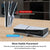 PS5 Slim Horizontal Stand: For Disc and Digital Editions, Non-slip for PlayStation 5 Slim from NSE Imports #3.