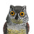 Artificial Owl with Springy Rotating Head and Audible Deterrent Protect your plants, crops from Pests, Birds, Rodents Bird Scarer from NSE Imports #9.