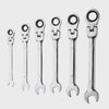 Flexible Head Ratcheting Wrench: Versatile Tool for Any Job in sizes 8mm to 24mm from NSE Imports #12.