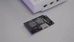 A short video showing an installation overview and demonstration of the GDEMU in use.