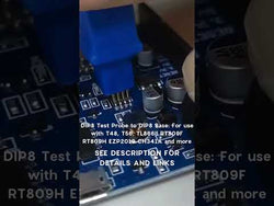 DIP8 Test Probe to DIP8 Base: For use with T48, T56, TL866II RT809F RT809H EZP2019 CH341A and more from NSE Imports #8.