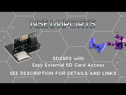 SD2SP2 with Easy External SD Card Access: Trapdoor expansion for DOL-001 Nintendo GameCube from NSE Imports #16.