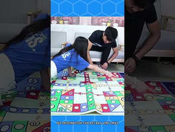 Giant Flying Chess (LUDO) Mat for the Whole Family: Play the Classic Game in Mega Size!