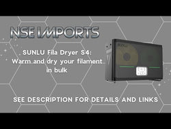 Fila Dryer S4: Warm and dry your filament in bulk from NSE Imports #17.