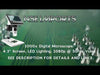 1000x Digital Microscope: With 4.3in Screen, LED Lighting, 1080p @ 30fps Video from NSE Imports #19.