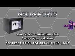 4.6L Digital Combination Safe: Secure Your Valuables from NSE Imports #15.