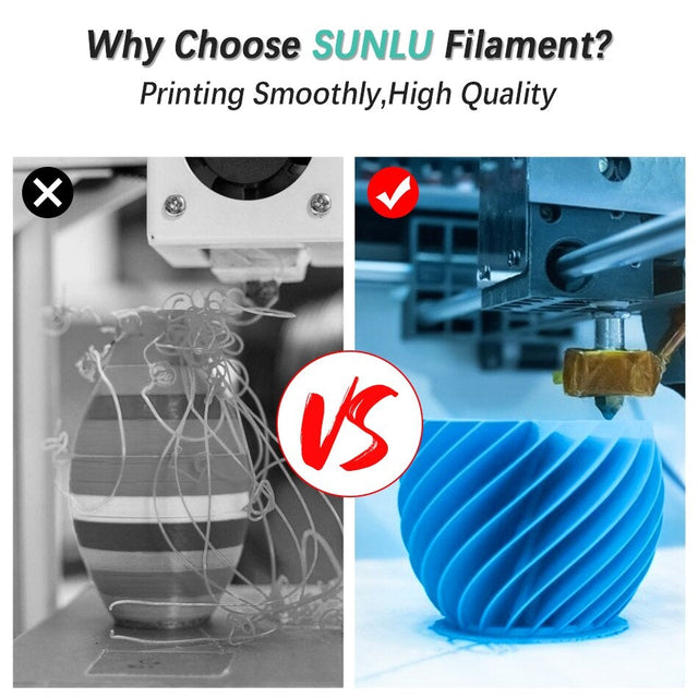 SUNLU PLA+ Twin Pack 3D Printer Filament: Stronger than regular PLA 1.75mm 2*1kg from NSE Imports #8.