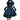 Thumbnail for Check Pattern Dress with Large Bow Goth Fashion Cosplay Summer Dress Layered Look High Waist Puff Sleeves from NSE Imports #17.